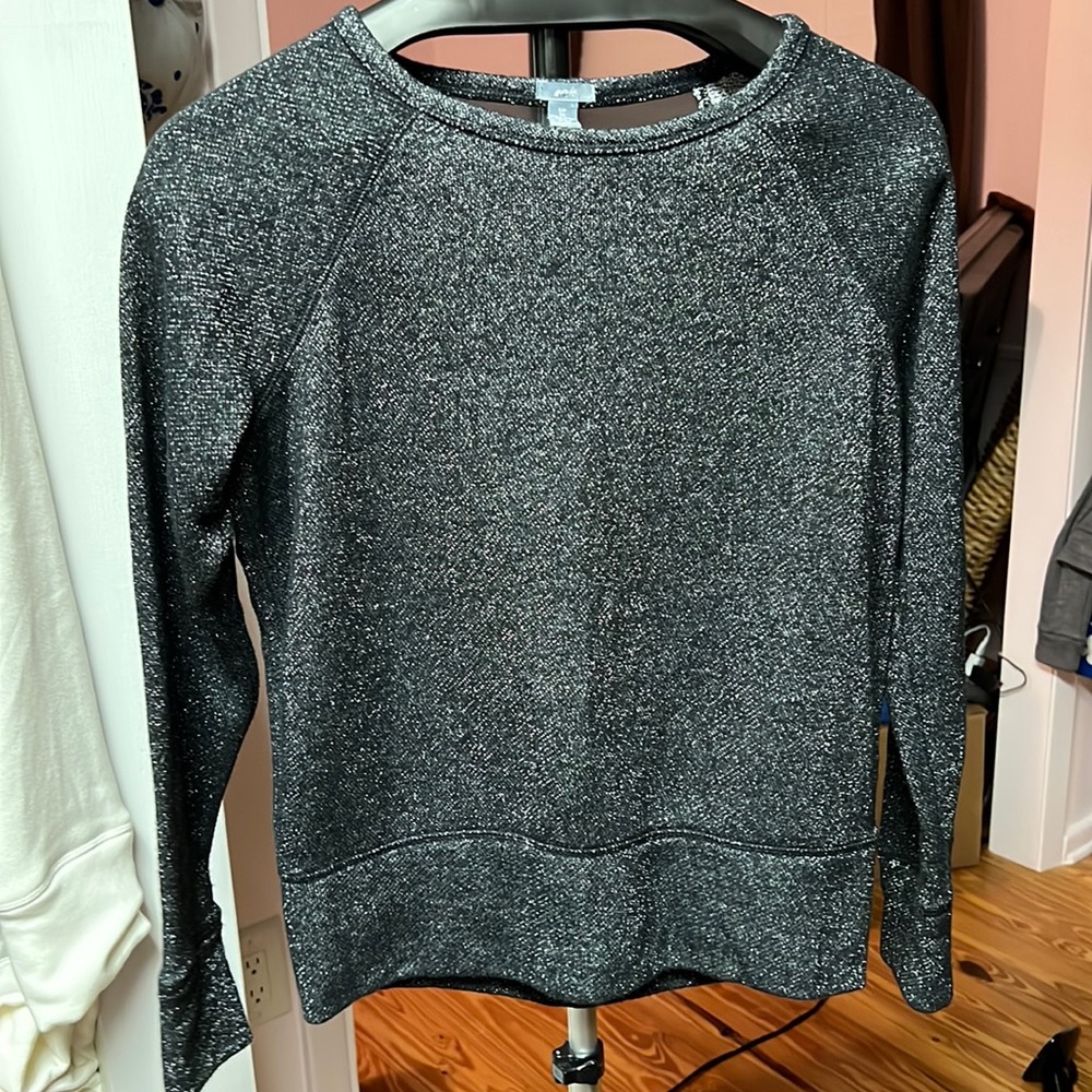 Black glitter sweater